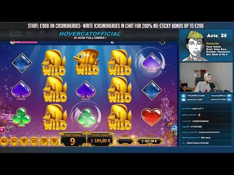 RECORD WIN! Golden Fishtank slot from Casino Livestream!