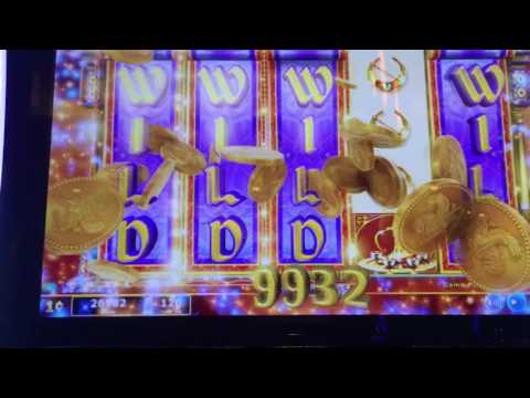 Big Win New Aladdin’s Fortune 3D Slot Machine — Very Rare 4 Locked Wilds