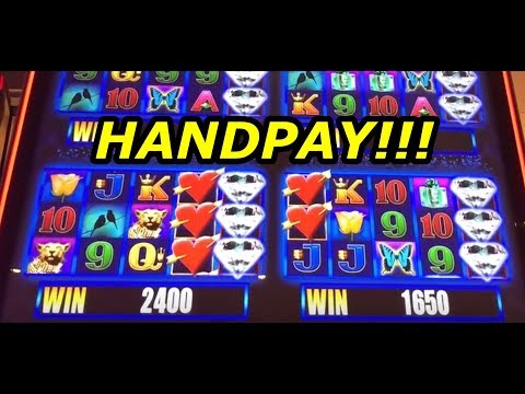 HANDPAY!  More More Hearts Slot Machine Mega Wins