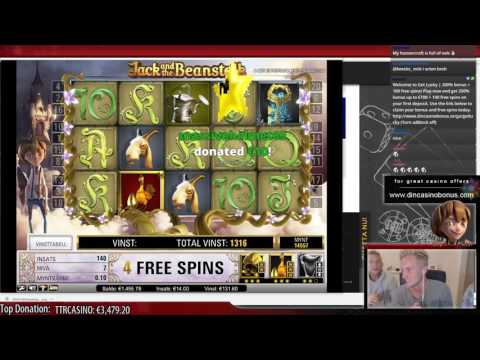 Online slots HUGE WIN 14 euro bet – Jack and the Beanstalk MEGA WIN | Mega Win Club