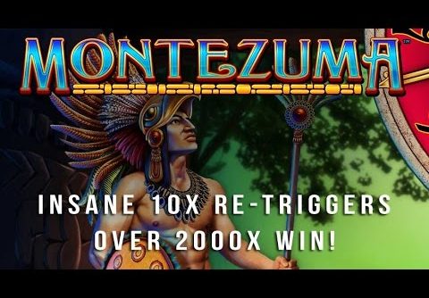 Montezuma Slot – 10x Re-triggers – 2000x Big Win