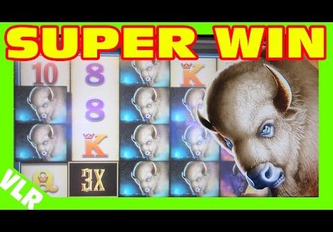 Double Buffalo Spirit – MAX BET SUPER BIG WIN – Slot Machine Bonus