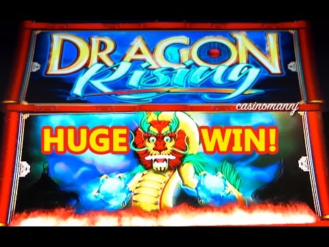 HUGE WIN!!! – DRAGON RISING Slot – MAX BET!!!! – Slot Machine Bonus