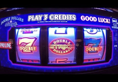 Double Dollars Strike Slot Machine BIG WINS & Live Play