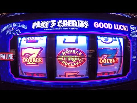 Double Dollars Strike Slot Machine BIG WINS & Live Play