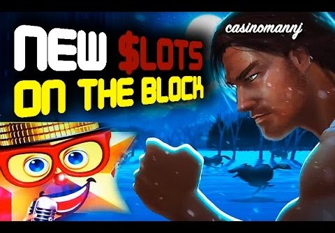 NEW SLOTS ON THE BLOCK – New Slot Machines – Big Win – Slot Machine Bonus