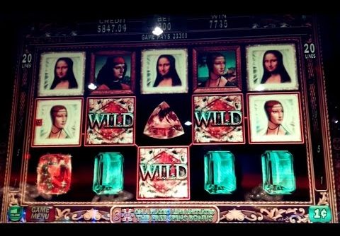 Davinci Diamonds Slot Machine BIG WIN $10 Max Bet *LIVE PLAY* Bonus and Line Hit! (2 videos)