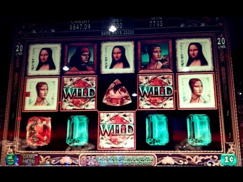 Davinci Diamonds Slot Machine BIG WIN $10 Max Bet *LIVE PLAY* Bonus and Line Hit! (2 videos)