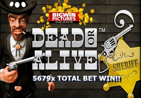 Dead Or Alive Slot – 5679x HUGE WIN!