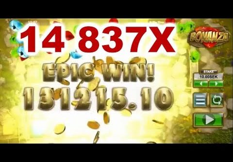 TOP 5 BIGGEST WIN ON BONANZA SLOT – BEST RECORD WIN 14 837X !!!!!