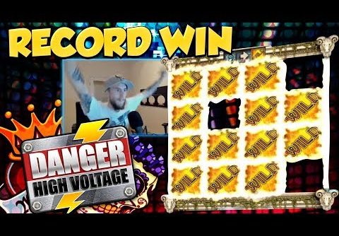 RECORD WIN!!! Danger High Voltage Big win – Casino – Online slots – Huge Win