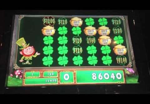 WMS – Leprechaun’s Gold ***MEGA WIN*** Slot – Harrah’s Philadelphia – Chester, PA