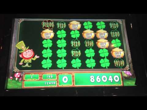 WMS – Leprechaun’s Gold ***MEGA WIN*** Slot – Harrah’s Philadelphia – Chester, PA