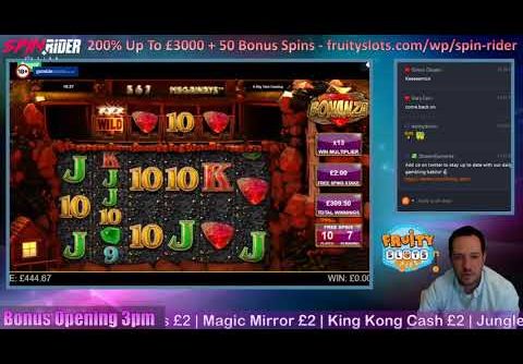 BONANZAAAAAAA!! MEGA BIG WIN! (Online Slots)