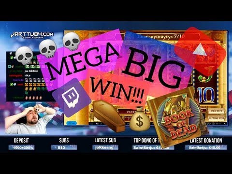 Big Bet!! Book Of Dead Slot Gives Mega Big Win!!