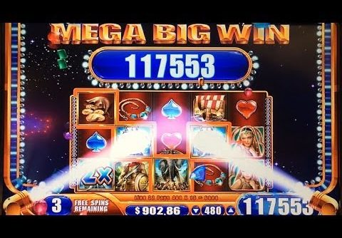 JACKPOT HANDPAY! Alexander the Great Slot Machine Bonus MEGA BIG WIN Max Bet