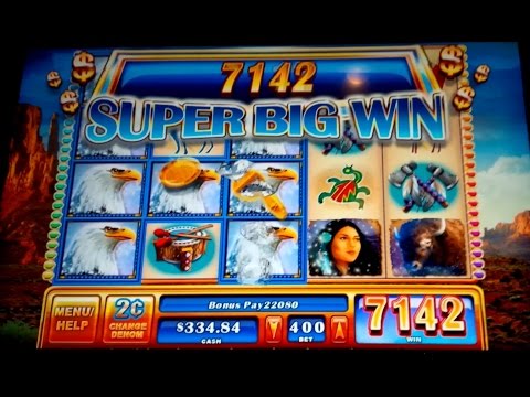 Great Eagle II Slot – $8 Max Bet Bonus – Super Big Win!