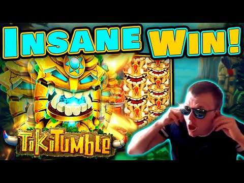 INSANE RECORD WIN on TIKI TUMBLE Slot!!