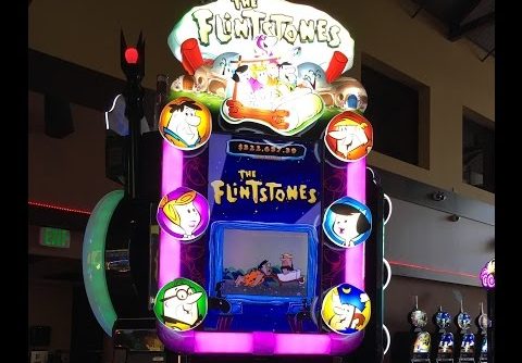 Flintstones 3-Line Slot Bonus – Big Win – Multiple Retriggers