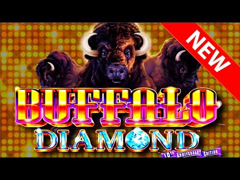 💎💎💎 I GOT THE BIGGEST ONE! 💎💎💎 Buffalo Diamond SLOT MACHINE W/ SDGuy1234