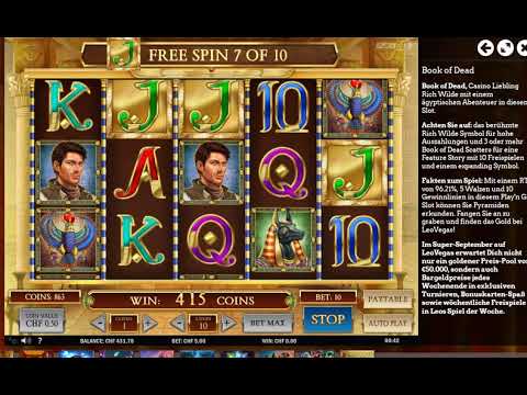 ++PERSONAL RECORD WIN++ Book Of Dead Slot! CHF 5.00 Spins