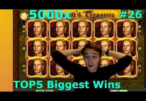 TOP5 Biggest Wins | TheBestMoments #26 Super Mega Win 5000X