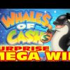 Whales of Cash – SURPRISE MEGA BIG WIN – Slot Machine Bonus