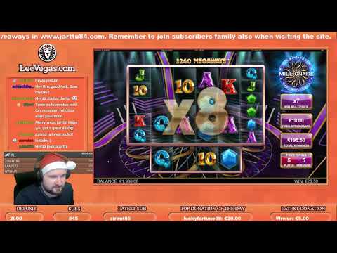Mega Big Win From Who Wants To Be A Millionaire Slot!!