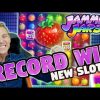 RECORD WIN!!! SUPER MEGA BIG WIN ON JAMMIN JARS – Huge Win from CASINO LIVE STREAM (MUST SEE)