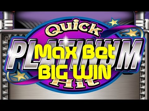 Quick Hit Platinum – Big Win bonus w/ retrigger – max bet – #kingofpicking – Slot Machine Bonus