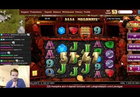 Biggest Slot wins on Stream – Week 8 / 2017