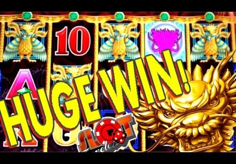 **SUPER BIG WIN** 5 DRAGONS HUGE MULTIPLIER WIN | SlotTraveler | SLOT MACHINE BONUS