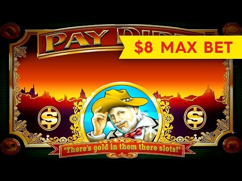 HUGE WIN! Pay Dirt Slot – $8 Bet – AWESOME BONUS, ALL FEATURES!