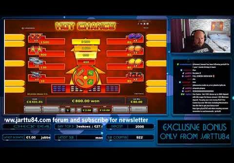 Mega Big Win From Hot Chance Slot!!