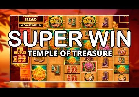 SUPER WIN on TEMPLE OF TREASURE MEGAWAYS!! (Blueprint)