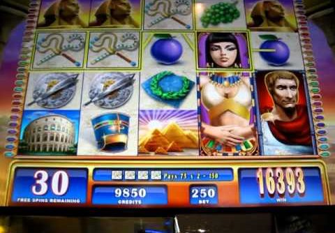 Rome & Egypt slot machine MEGA BIG WIN- 50free games+7 retriggers w/max bet.MOV