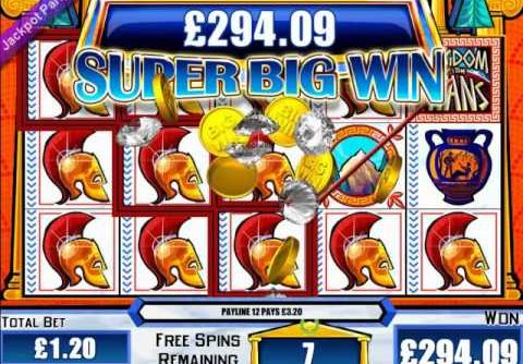 £500 MEGA WIN (417 X STAKE) KINGDOM OF THE TITANS™ BIG SLOT WINS ONLINE