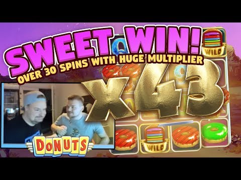 HUGE WIN!!! Donuts BIG WIN – Slots – Casino games (Online slots) from LIVE stream