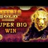 *SUPER BIG WIN* in a retrigger city of Buffalo Gold – Slot Machine Bonus