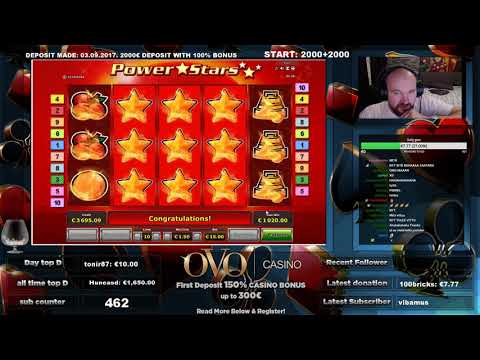 Power Stars Slot Surprises Me With Super Big Win!!