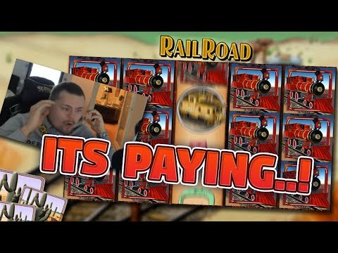Railroad BIG WIN – Slots – Casino games (Online slots) from LIVE stream