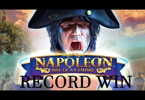 RECORD WIN!! Napoleon BIG WIN from Blueprint – Our biggest win ever on this