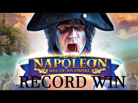 RECORD WIN!! Napoleon BIG WIN from Blueprint – Our biggest win ever on this