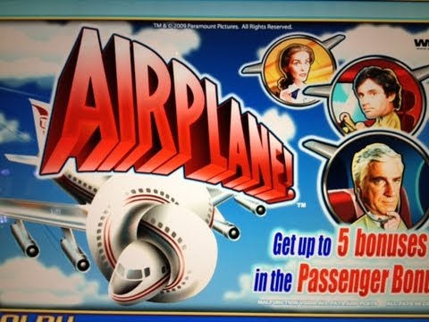 AIRPLANE : 5c DENOM – SUPER BIG WIN – WMS SLOT MACHINE