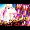 *NEW* SUPER BIG WIN! * UNICORN RICHES | Mega Jackpot Progressive WIN! Slot Machine Bonus (Bally)