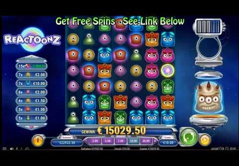 This Is Reactoonz Slot’s World Record Win / Who To Win Big Money In Reactoonz Slot