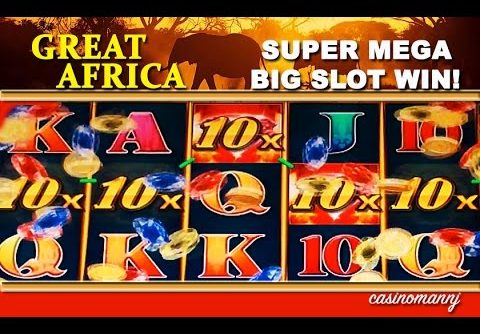 Great Africa Slot  – **SUPER MEGA BIG SLOT WIN** – Slot Machine Bonus