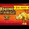 BETTER THAN JACKPOT – Wonder 4 Boost Rhino Charge Slot – BIG WIN BONUS!