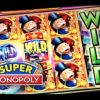 SUPER MONOPOLY – PART 3 of 3 | JACKPOT! BIG WIN! Slot Machine Bonus (WMS)