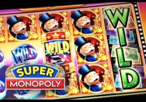 SUPER MONOPOLY – PART 3 of 3 | JACKPOT! BIG WIN! Slot Machine Bonus (WMS)